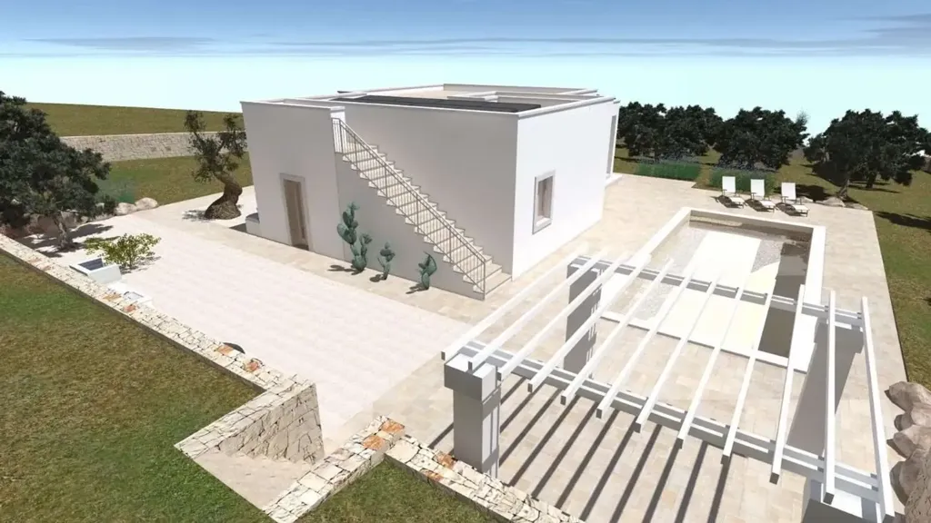 Unfinished Villa with Pool in Ostuni
