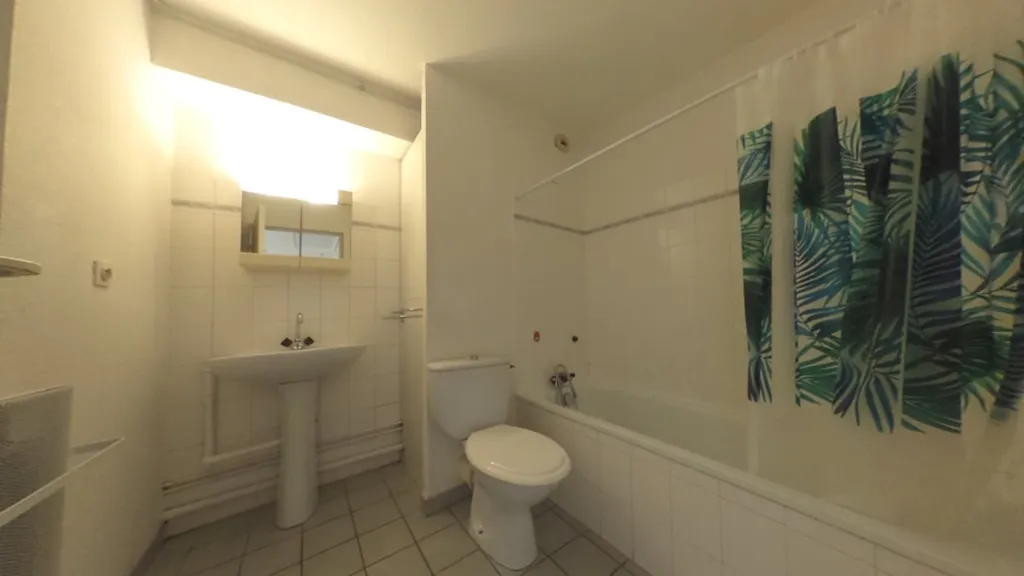 Salles de bain - Studio avec Ascenseur près du Centre à Grenoble