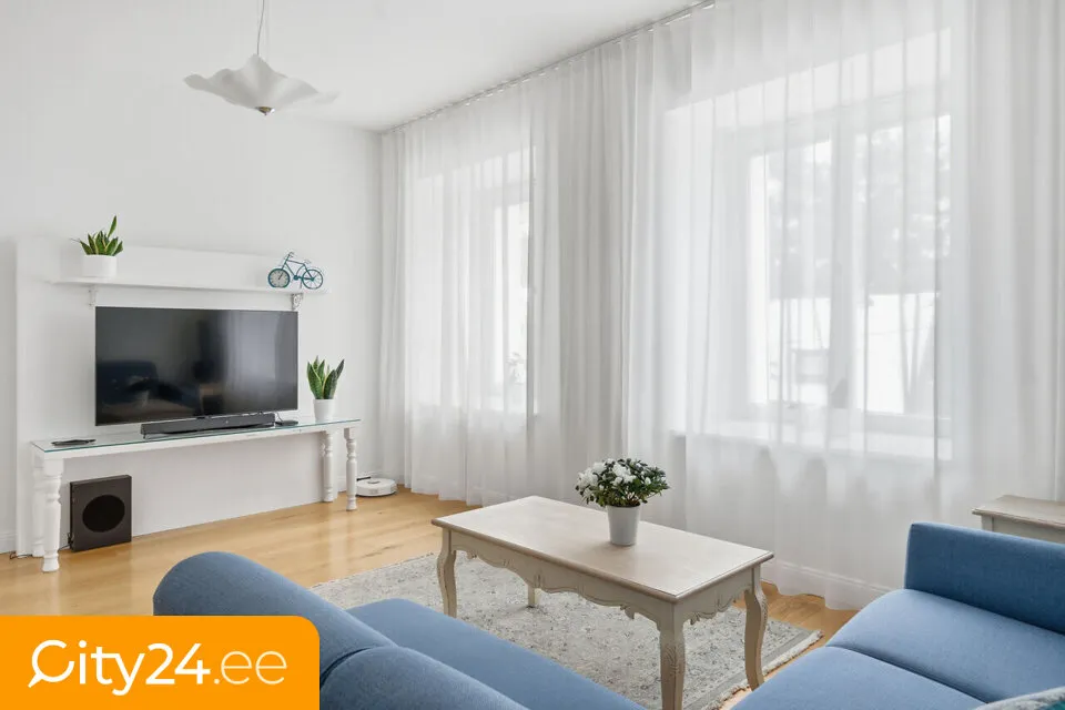 Elutuba - 3-toaline korter Nõmmel, 88.2 m²
