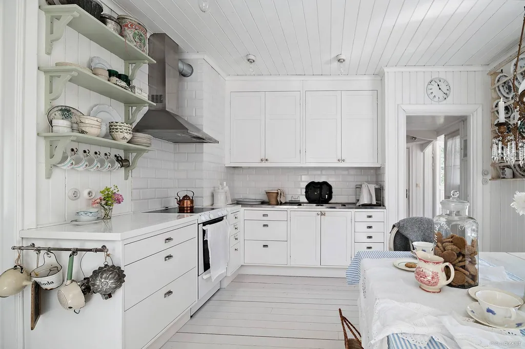Cucina - Villa with Garden and River View in Kalix