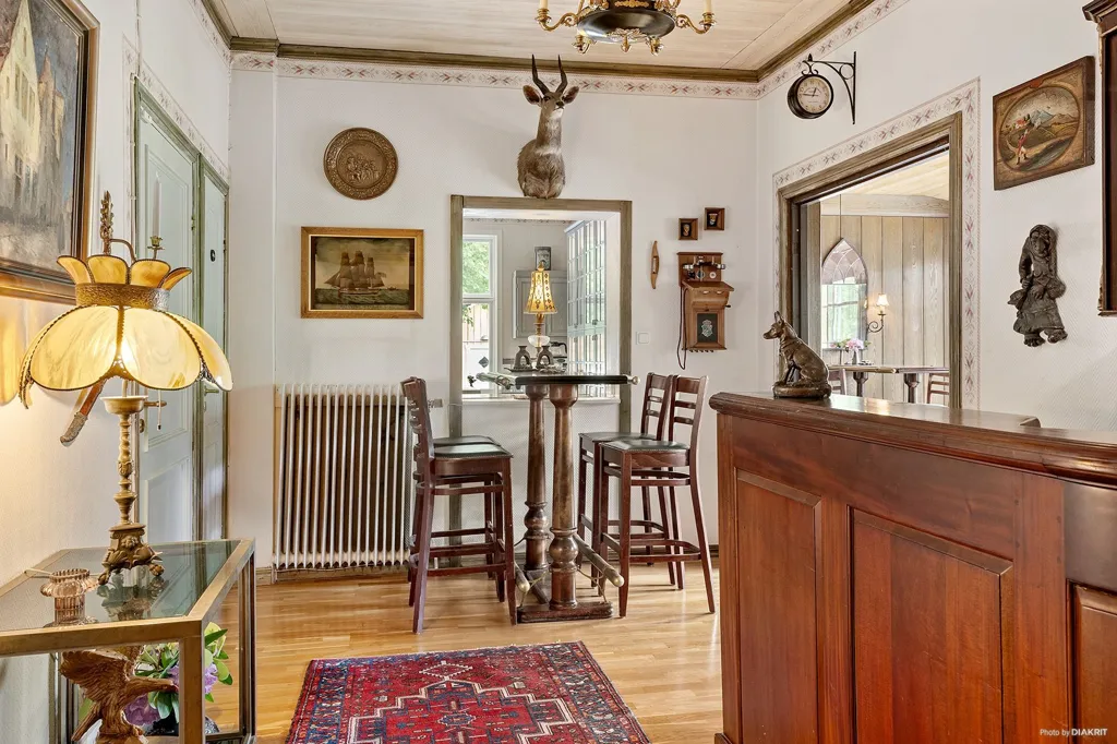 Hallway - Historic Manor with River View in Blekinge