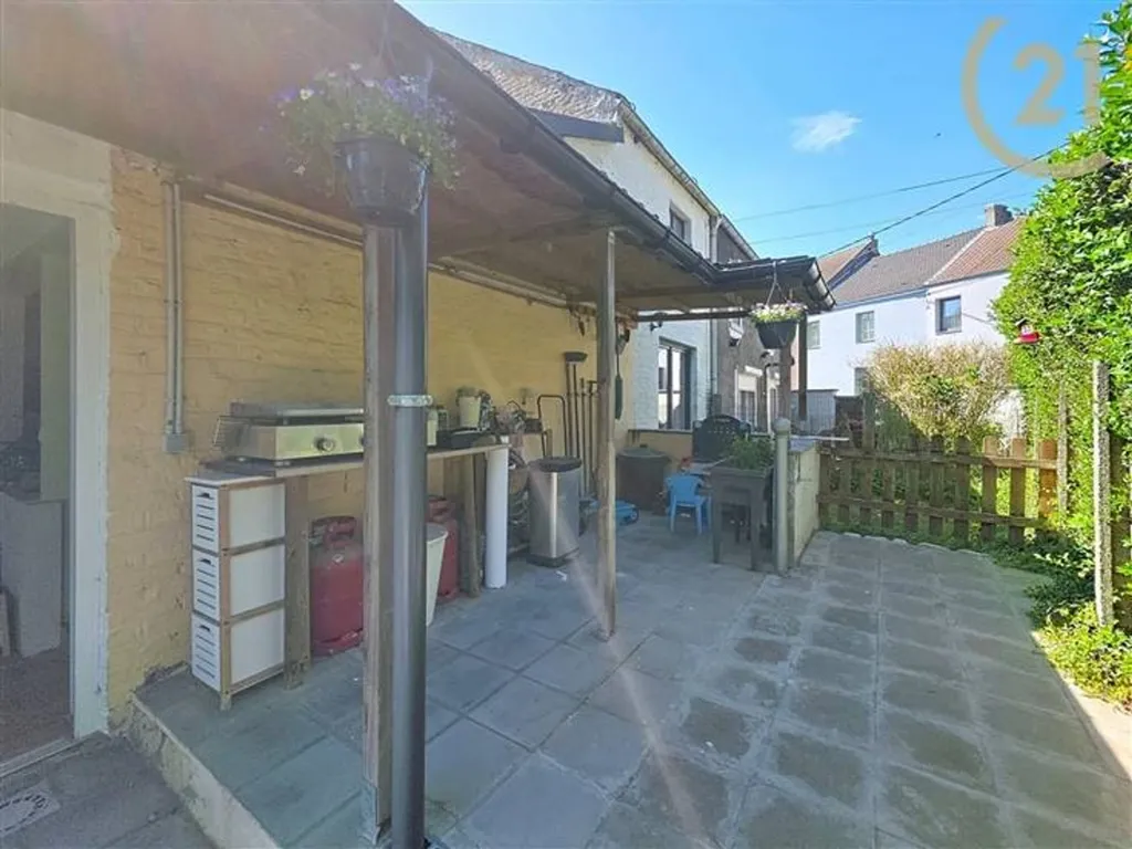 Terrace - Renovated 3-Faced House with Terrace in Genappe
