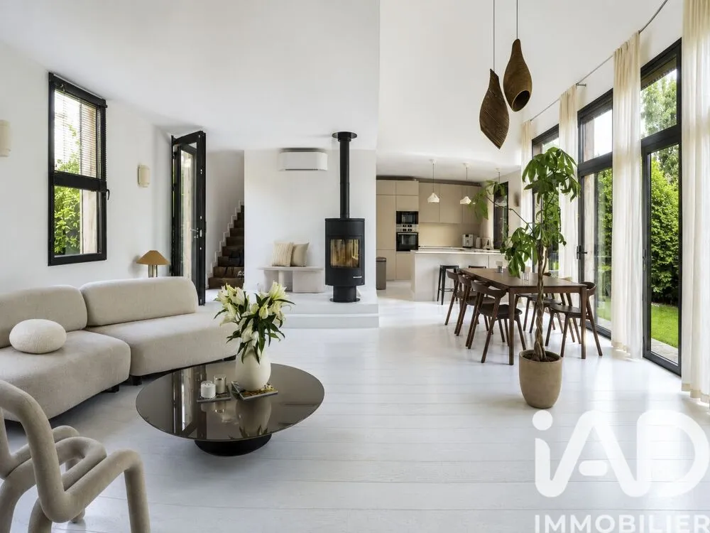 Séjour - Maison d'Architecte avec Terrasse à Bagnolet
