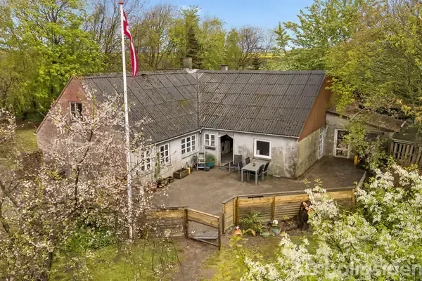 Vue aérienne - Villa with Garden in Lemvig
