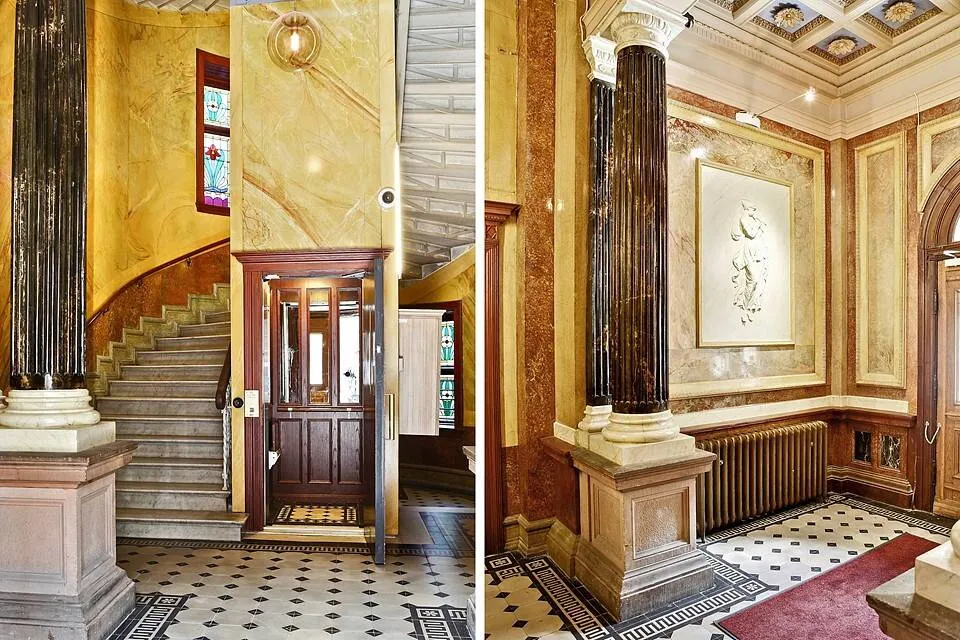 Hallway - Gable Flat with Jugendstil in Malmö Centre