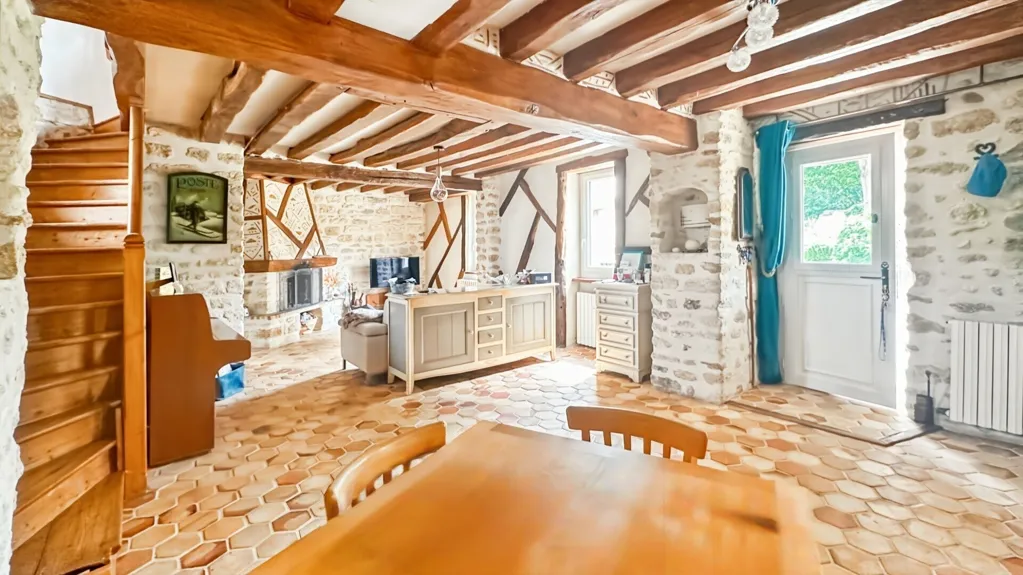 Söögituba - Charming House with Garden in Ableiges