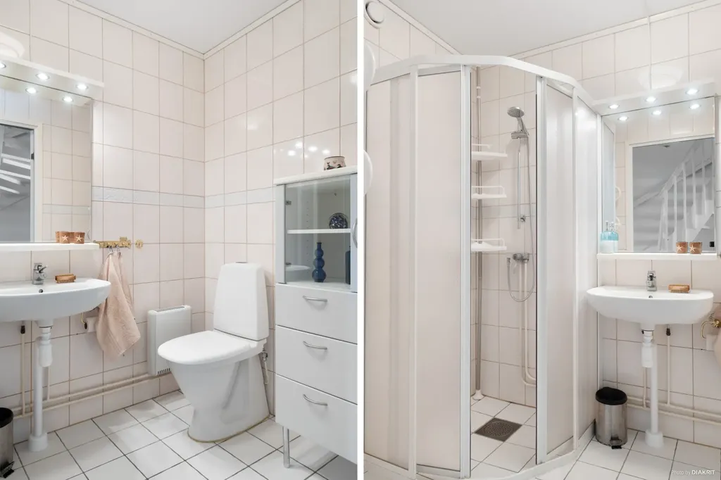 Vannitoad - Well-Maintained Flat with Balcony in Bromölla