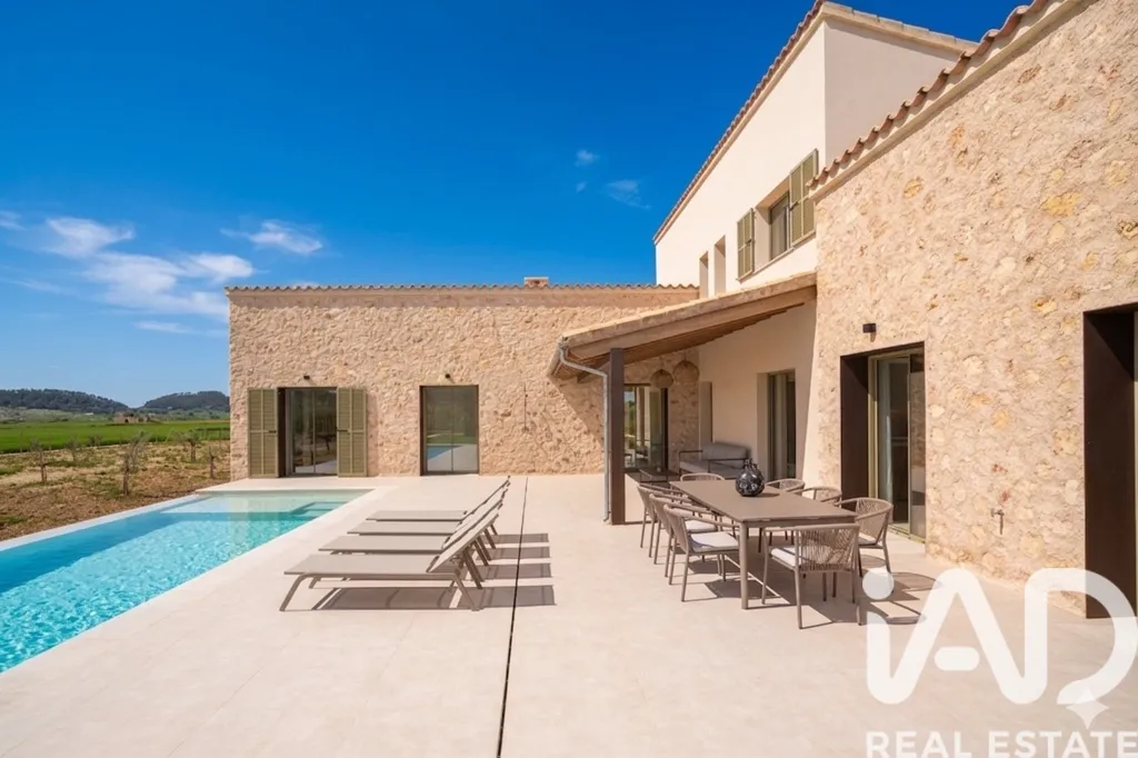 Pool - Contemporary Chalet with Pool in Sineu