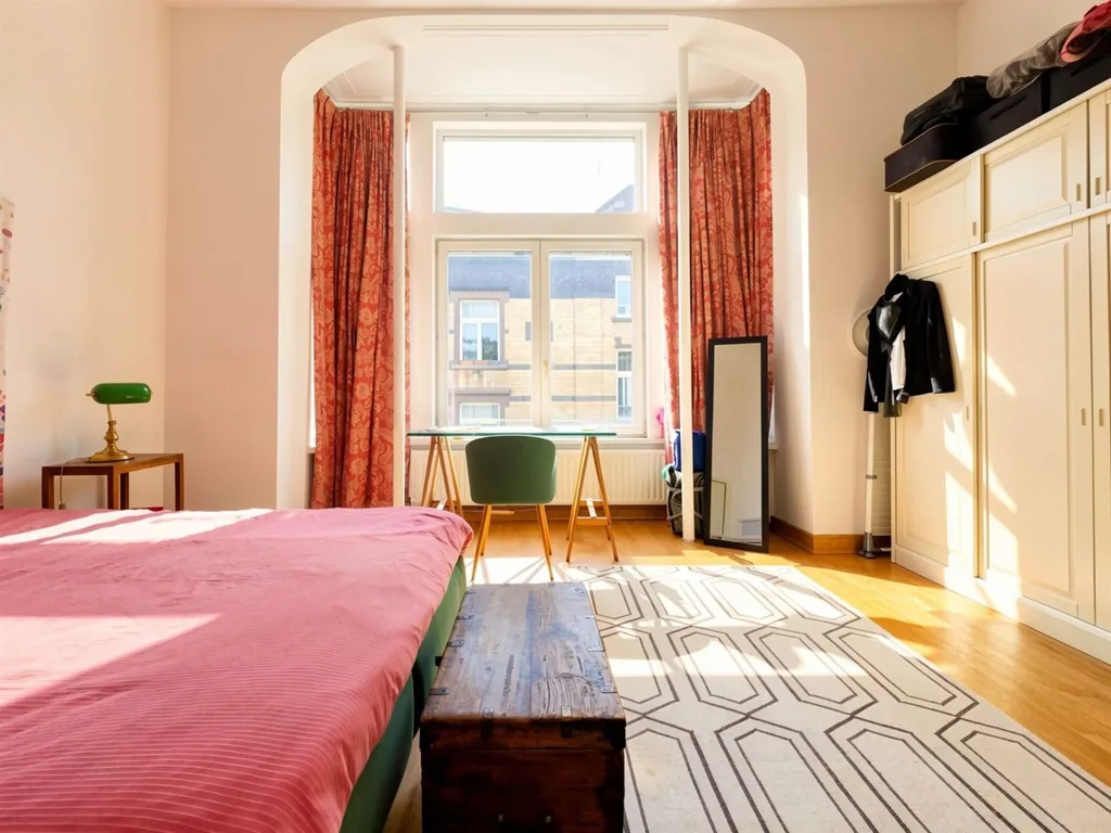 Chambres - Appartement avec Parquet et Cheminée à Sablon