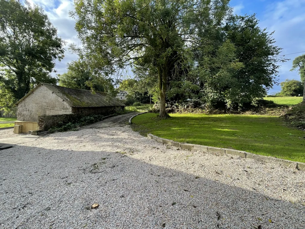 Exterior - Rustic Stone House with Garden in Countryside
