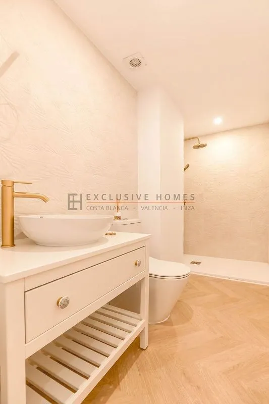 Salles de bain - Apartment with Balcony in Alfaz del Pi Centre