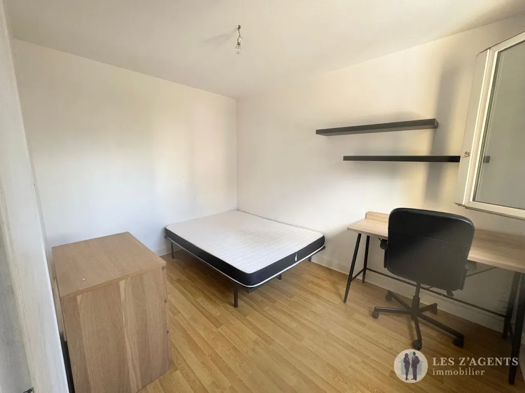 Chambres - Appartement T4 Meublé à Saint-Martin-d'Hères