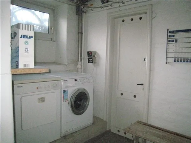 Utility Room - Renovated Flat with Two Balconies in Odense C