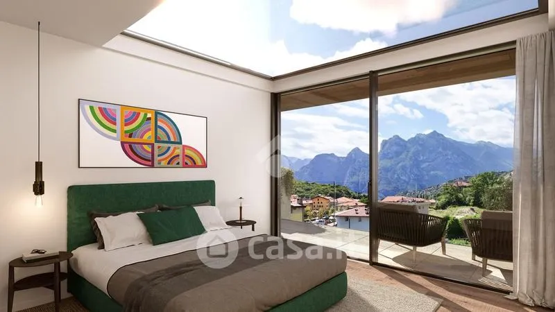 Chambres - Mansard Attico with Rooftop Pool in Nago-Torbole