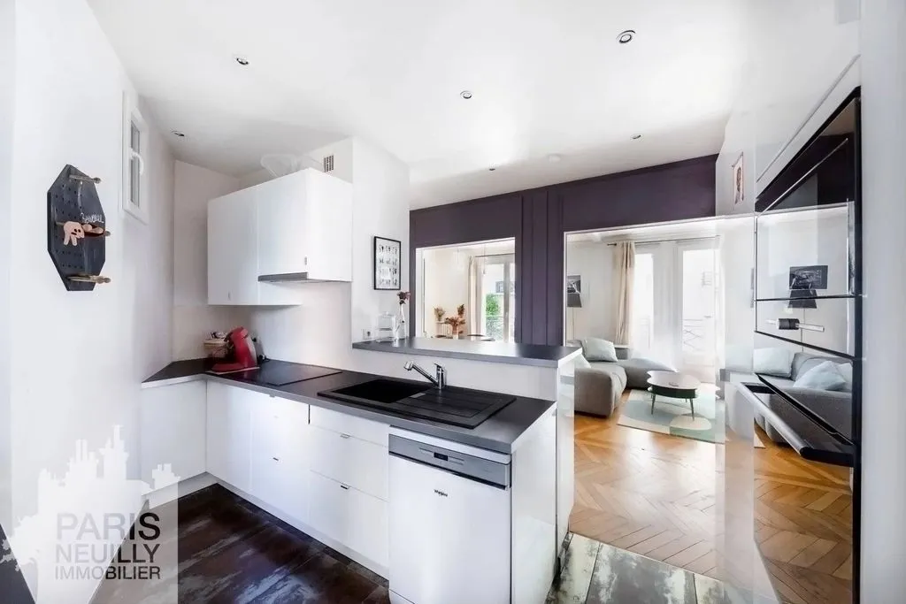 Cuisine - Appartement de Luxe avec Ascenseur à Ternes