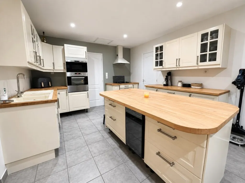 Cuisine - Appartement avec Cour à Crouy, Côte de Vauxrot