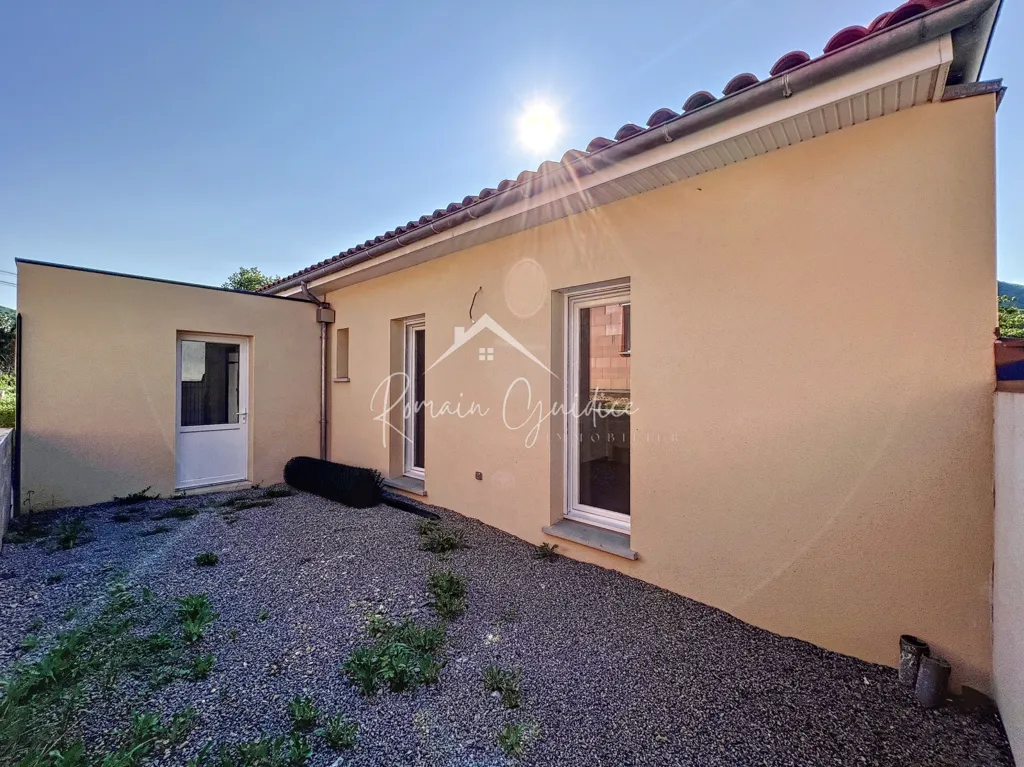 Exterior - Contemporary Flat-Roofed House with Terrace in Millau