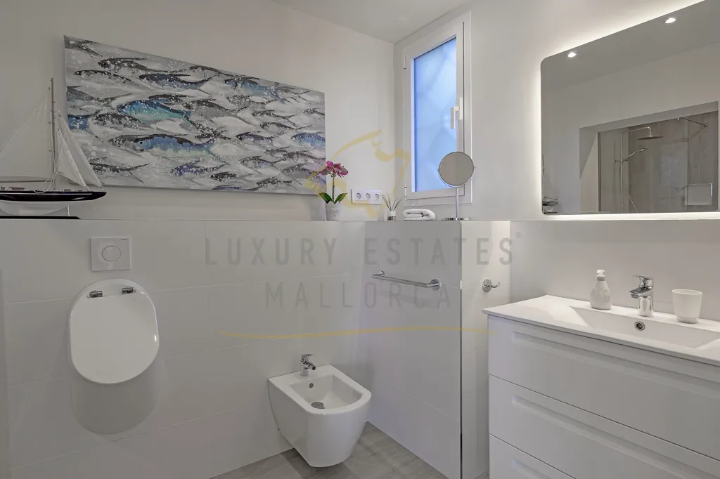 Salles de bain - Modernised Villa with Sea View in Cala Pi