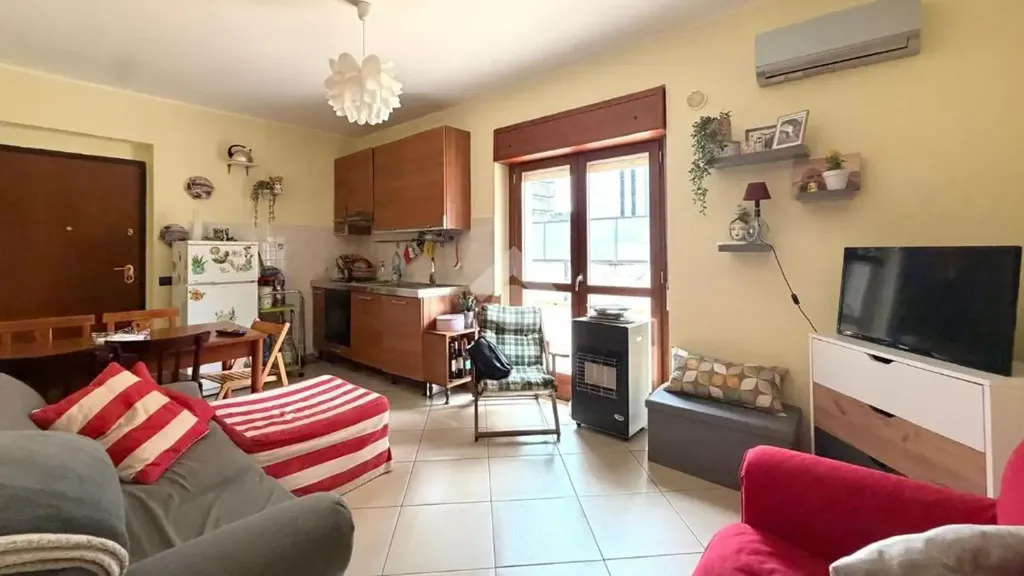 Séjour - Apartment with Large Terrace in Cosenza