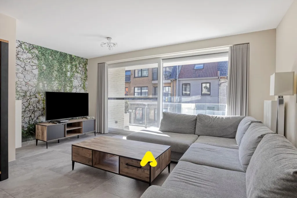 Séjour - Appartement avec Terrasse au Cœur de Middelkerke