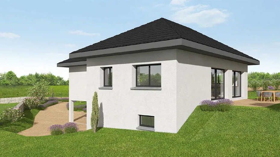 New House with South-Facing Garden in Cognin