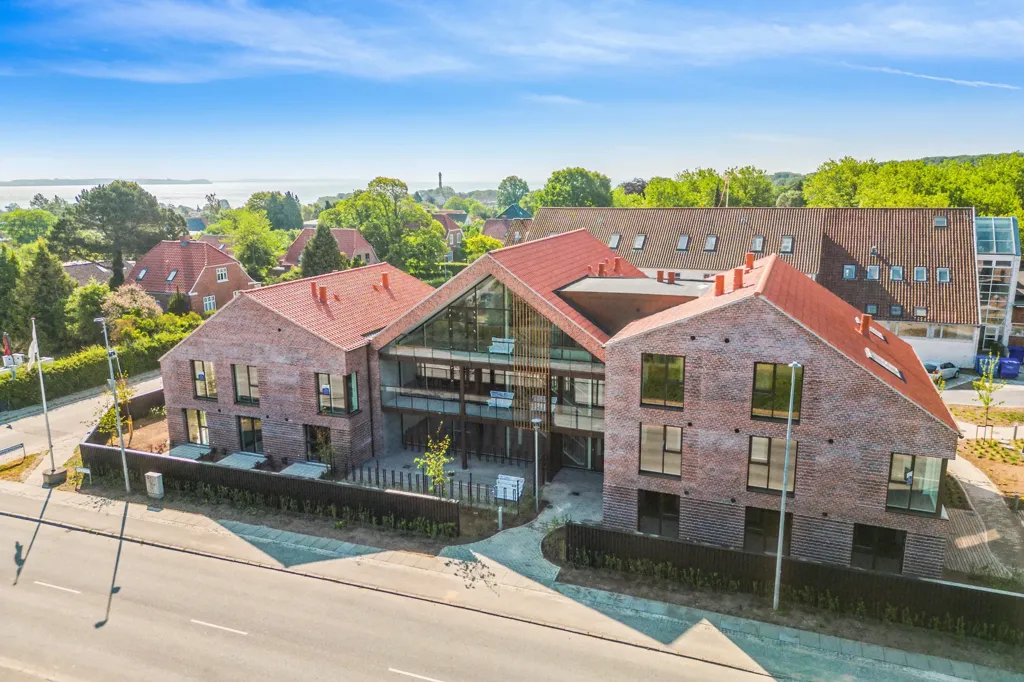 Õhuvaade - 1-Bed Flat with Balcony in Risskov
