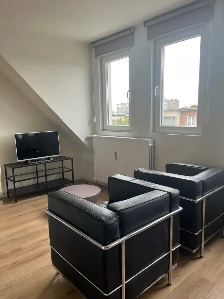 Séjour - Appartement Meublé avec Jardin à Wilrijk
