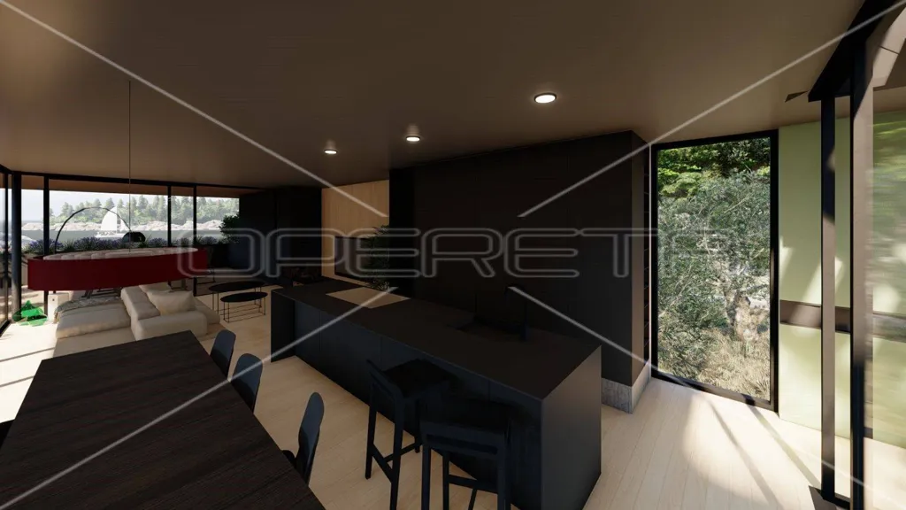 New Villa with Rooftop Pool in Gršćica, Korčula