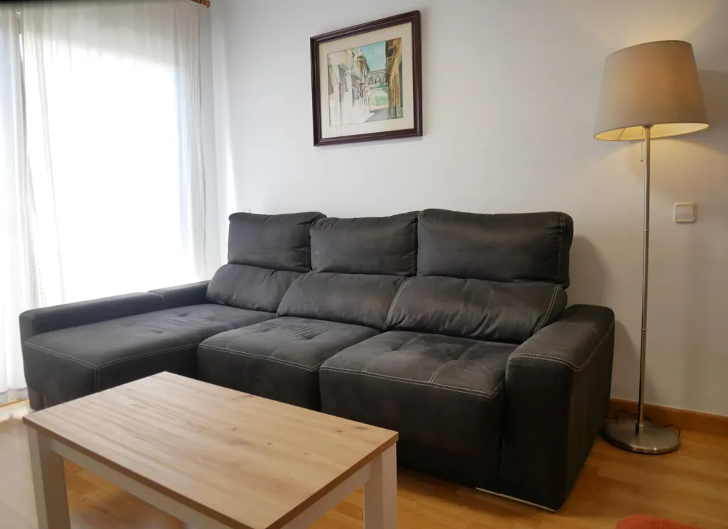 Séjour - Apartment with Pool and Terrace in La Alberca