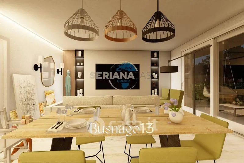 Sala da pranzo - Apartment with Private Garden in Cornate d'Adda