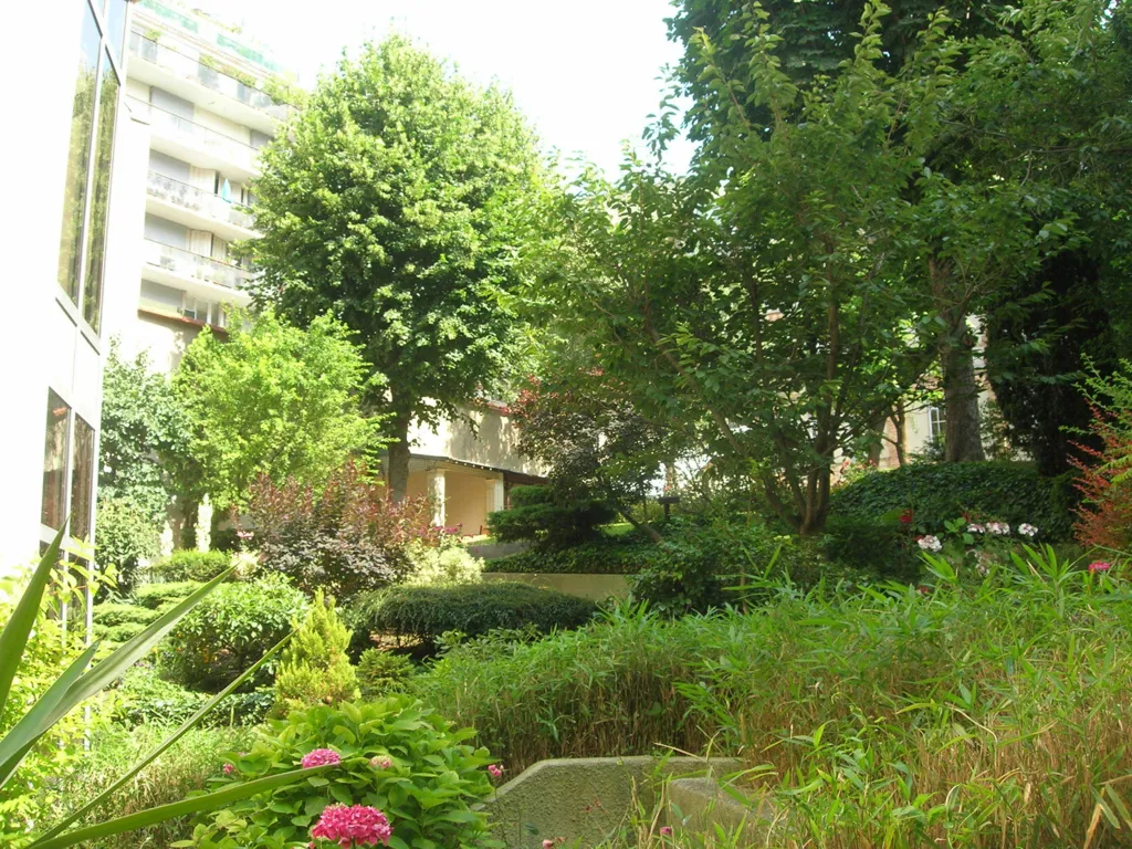 Jardin - Appartement 2/3 Pièces avec Balcon dans Résidence Services à Paris 15ème