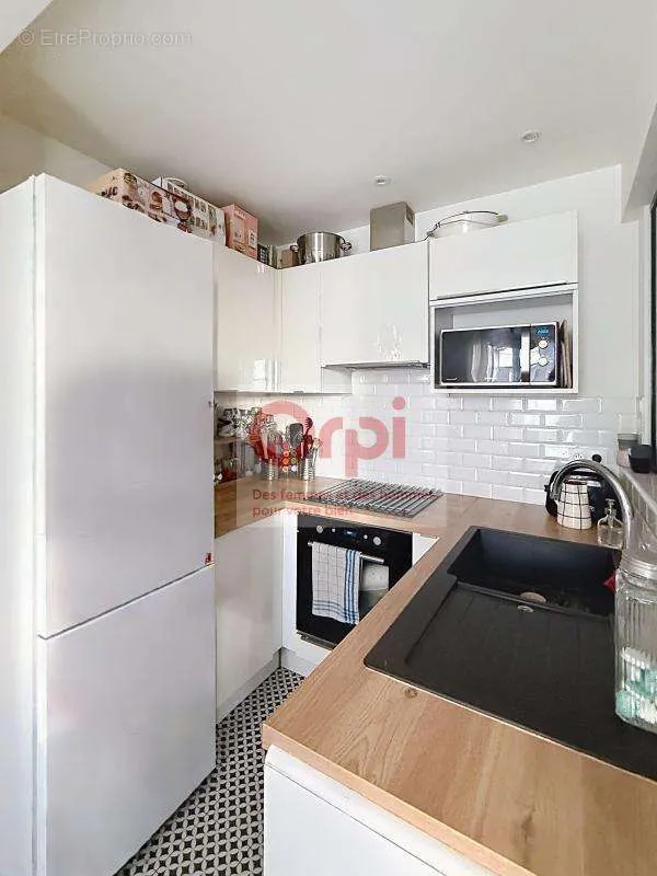 Köök - 4-Piece Apartment with West Paris View in Issy