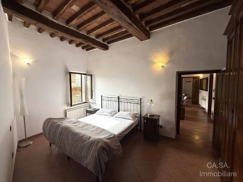 Camere da letto - Rustic Apartment with Terrace in Monte Castello di Vibio