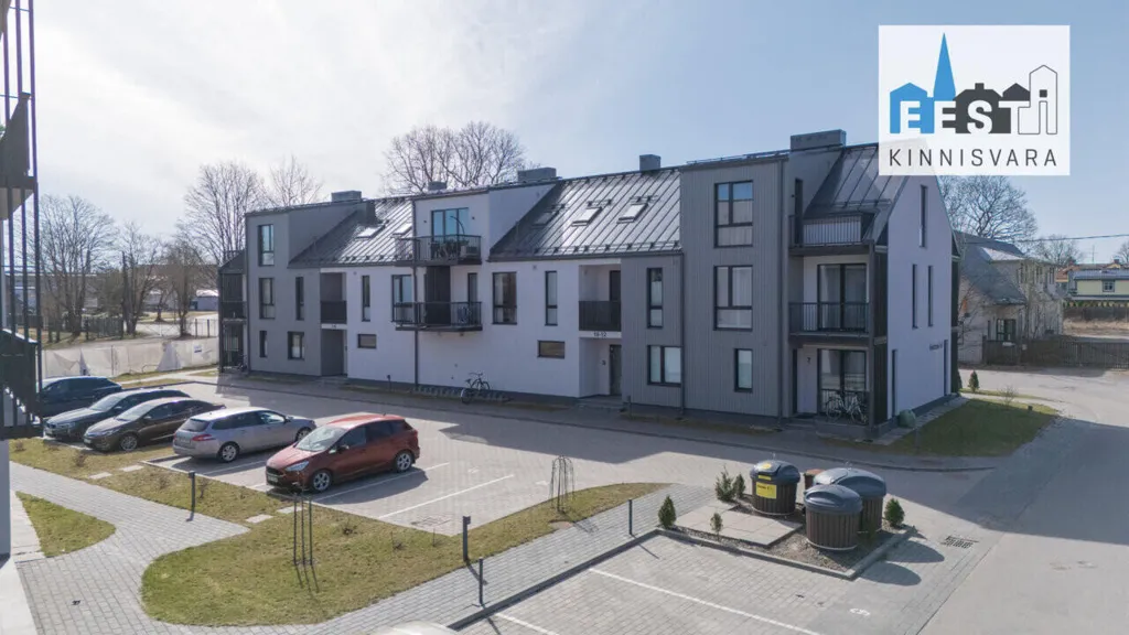 Vue aérienne - Apartment with River View in Pärnu Centre