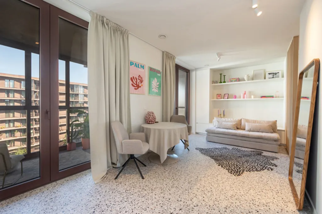 Séjour - Appartement avec Vue sur la Schelde à Anvers