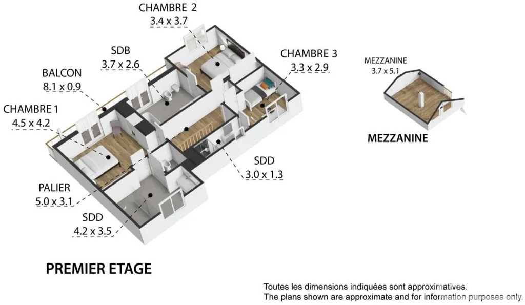 Planimetria - Modern Chalet with Panoramic Views in Petit Châtel