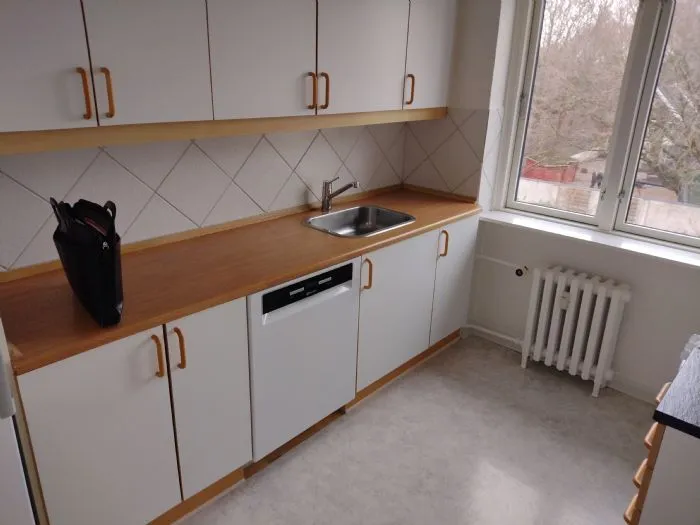 Cuisine - Modernised Flat with Garden in Odense C