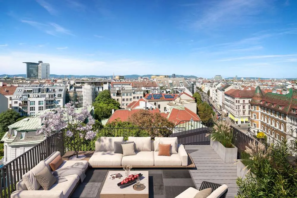 Terrass - Penthouse with Private Pool in Vienna's 3rd District