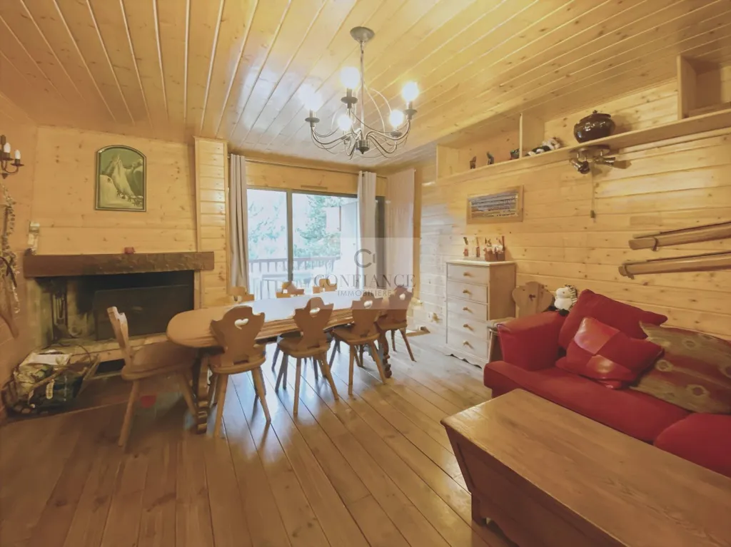 Soggiorno - Chalet-Style Flat with Terraces in Auron