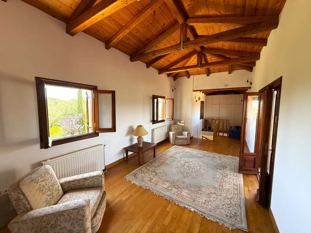Soggiorno - 3-Storey Villa with Panoramic Views in Vasilika, Corfu