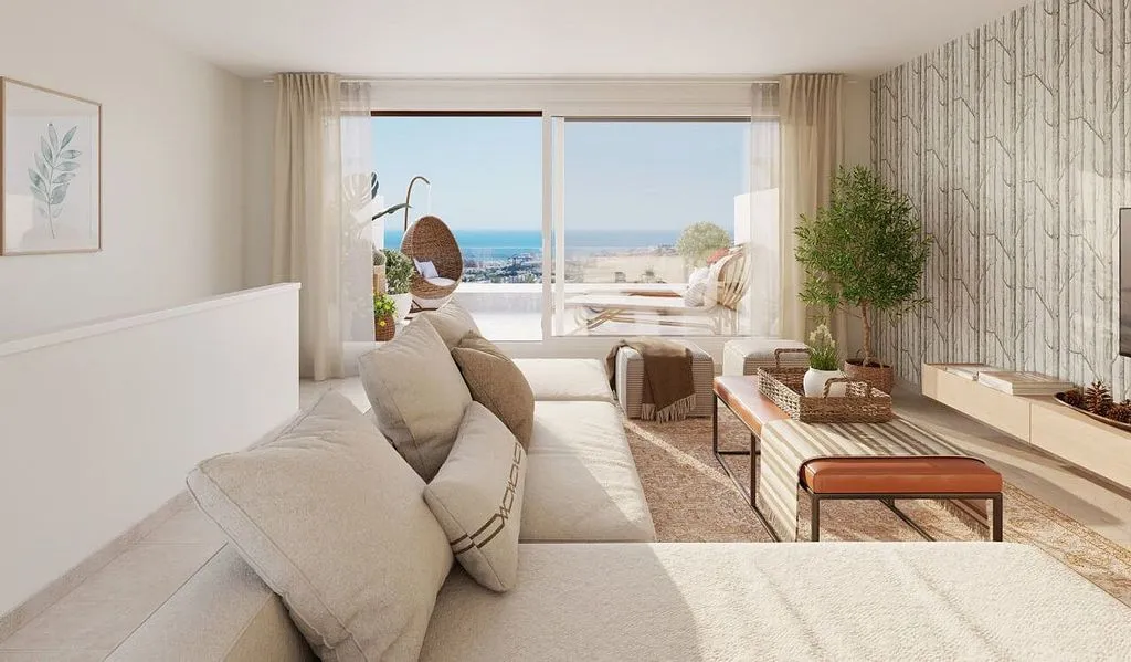 Séjour - New House with Pool in La Cala de Mijas