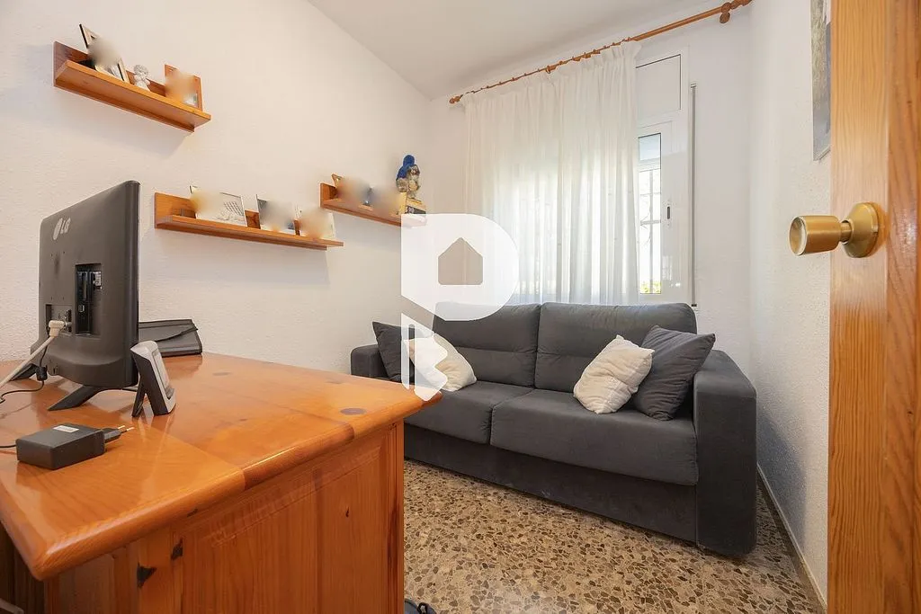 Living Room - Chalet with Pool and Terrace in Corbera de Llobregat