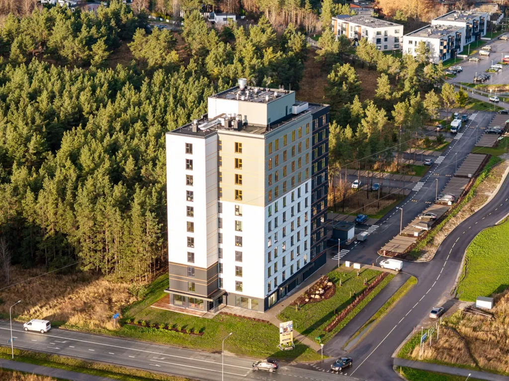 Õhuvaade - Apartment with EV Charging in Maardu