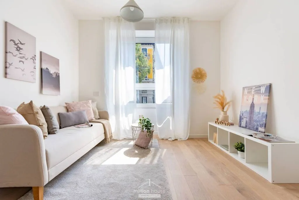 Séjour - Luxury Flat with Balcony in Milan