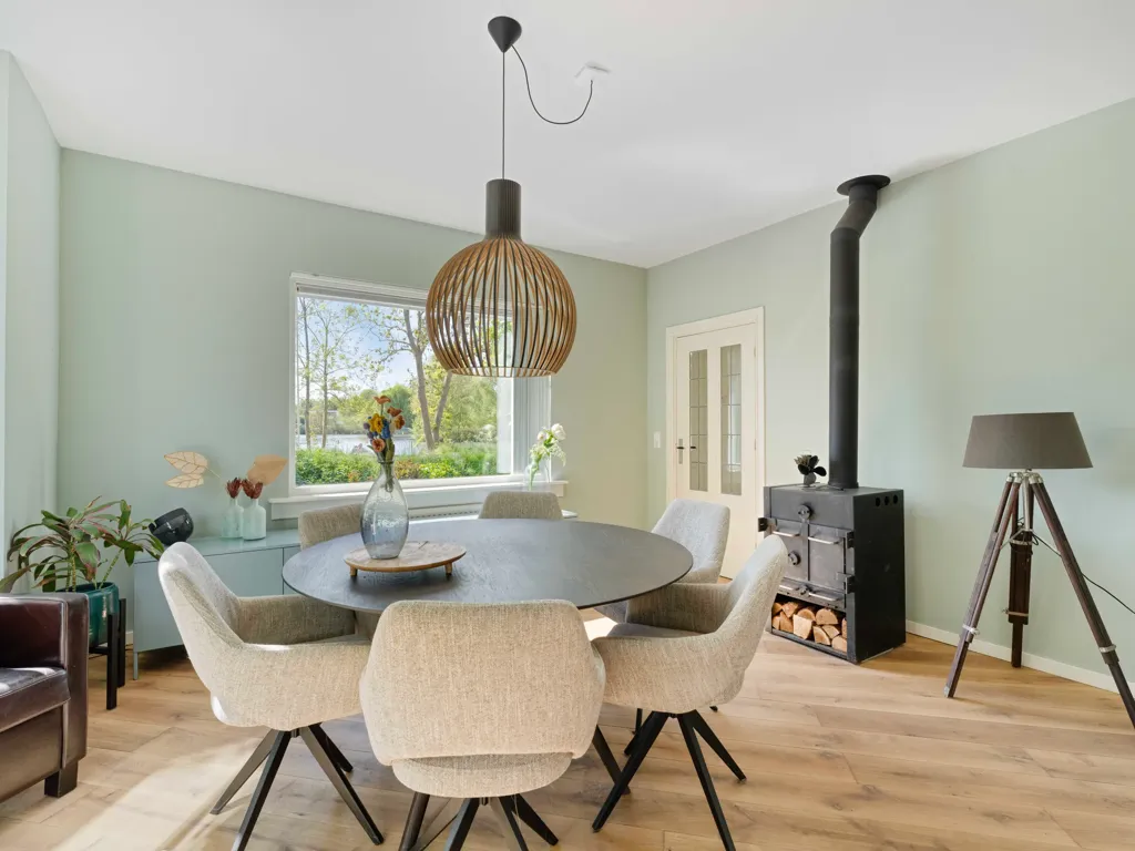 Sala da pranzo - Charming 1910 House with Water View in Vecht