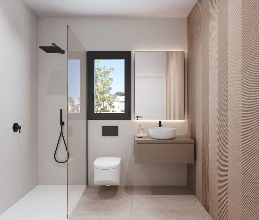 Salles de bain - Luxury Penthouse with Lake View in Torre-Pacheco