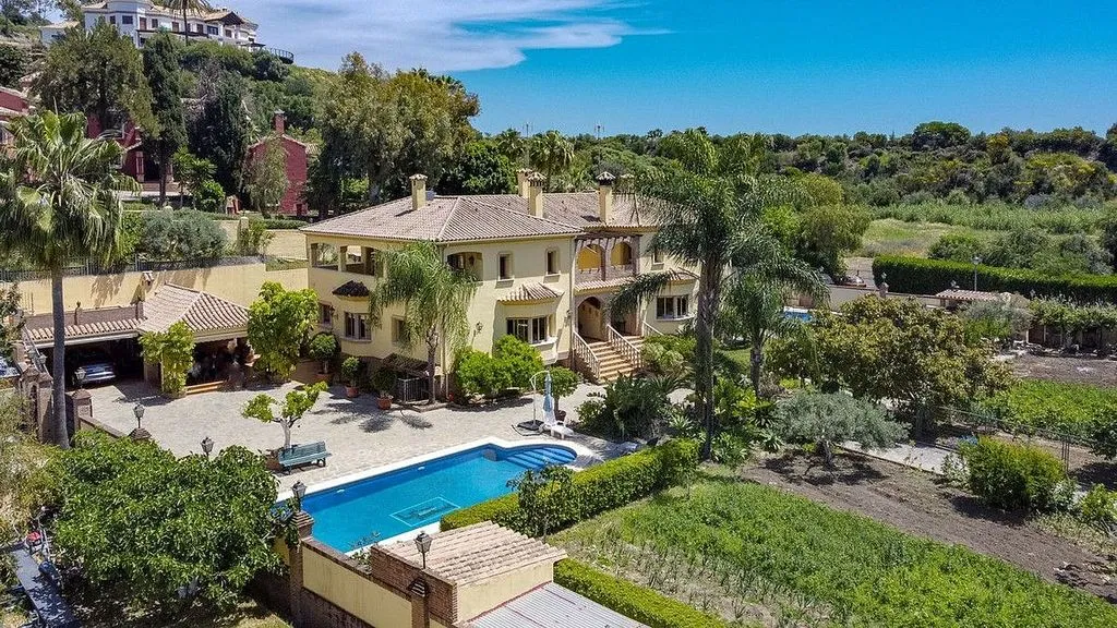 Vue aérienne - Chalet with Pools and Terrace in Benahavís