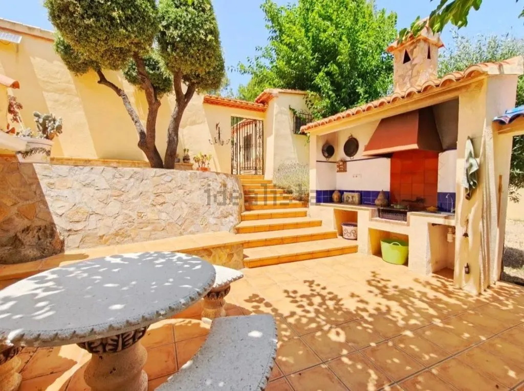 Terrasse - Luxury Finca with Pool in Castell de Castells