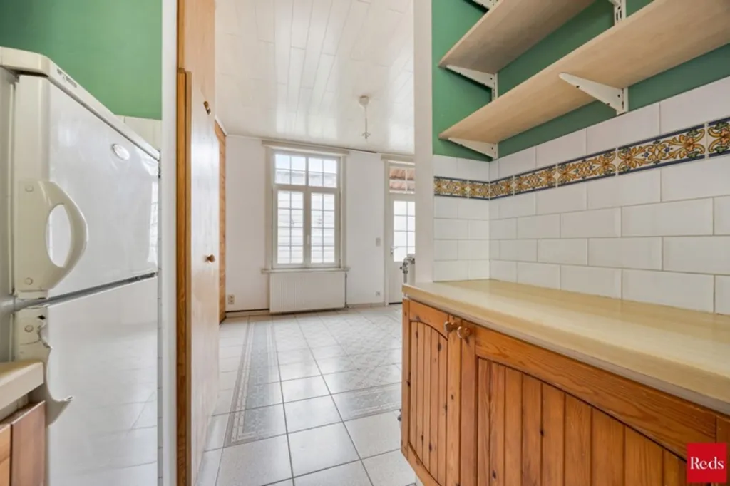 Cucina - Charming Townhouse with Courtyard in Lier