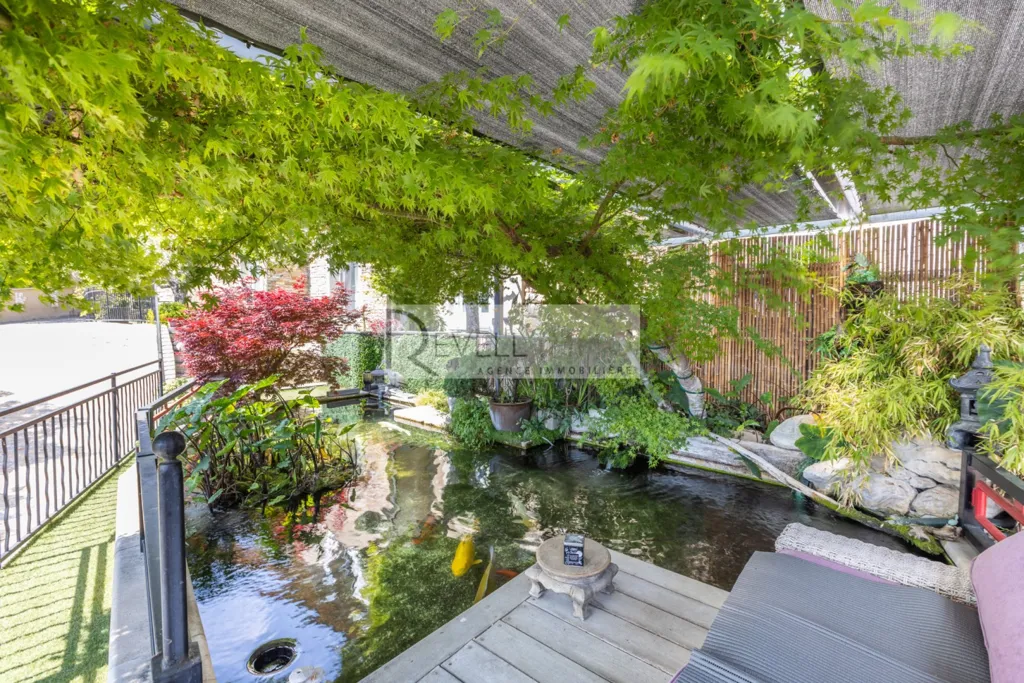 Terrasse - Maison de Maître avec Piscine et Vue Panoramique à Antibes